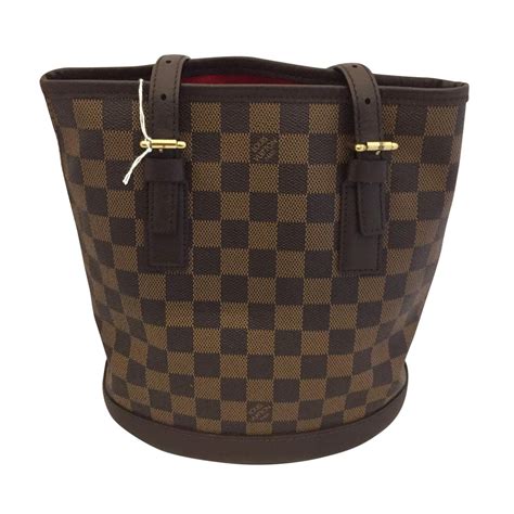 louis vuitton bucket damier|louis vuitton damier monogram.